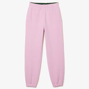 Brand New Lacoste Women’s Pink Blended Cotton Jogging Track Pants